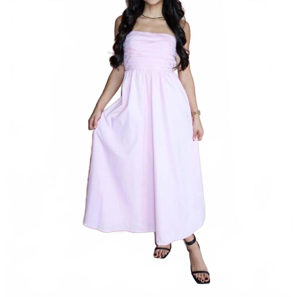 NEW NEEDII daydream maxi dress in pink